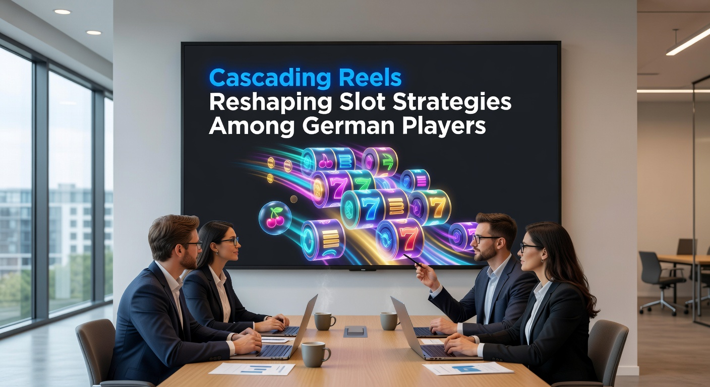 Dynamische Kaskadierende Reels in einem modernen Slot-Spiel, bei denen Symbole explodieren und neue nachrutschen, um Kettengewinne zu erzeugen