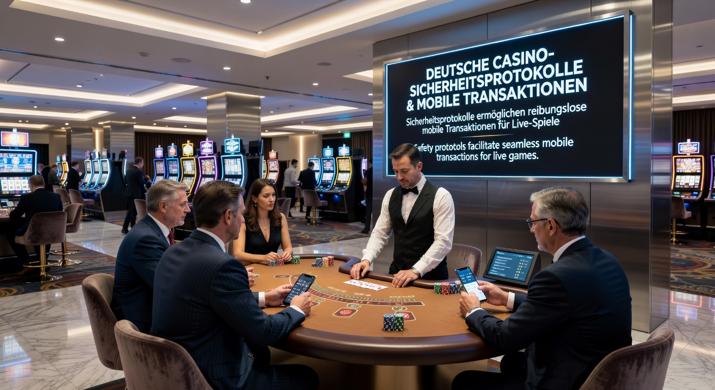 Sicherheitsprotokolle und mobile Transaktionen in deutschen Live-Casinos