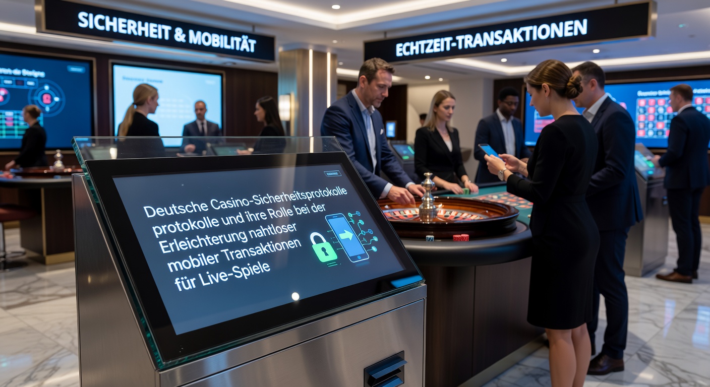 Technische Umsetzung von Sicherheitsmaßnahmen bei mobilen Live-Casino-Transaktionen