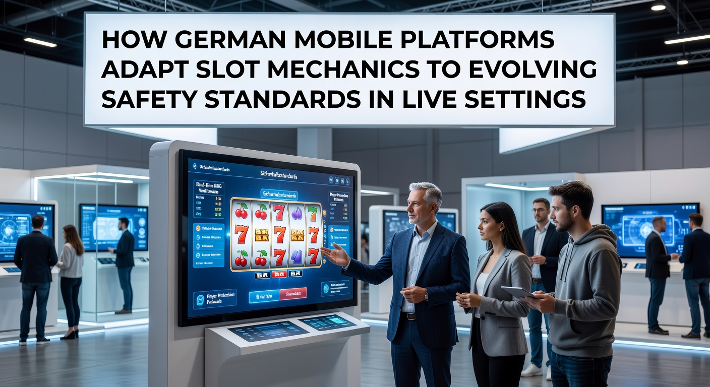 Deutsche mobile Casino-Plattform mit angepassten Slot-Mechaniken und Sicherheitsfunktionen in einer Live-Umgebung