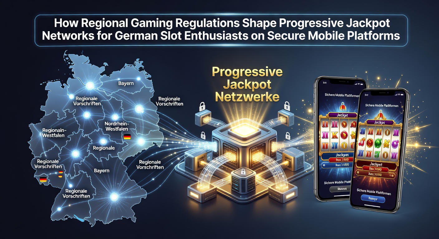 Regionale Regulierungen beeinflussen Progressive Jackpot Netzwerke auf mobilen Geräten für deutsche Spieler