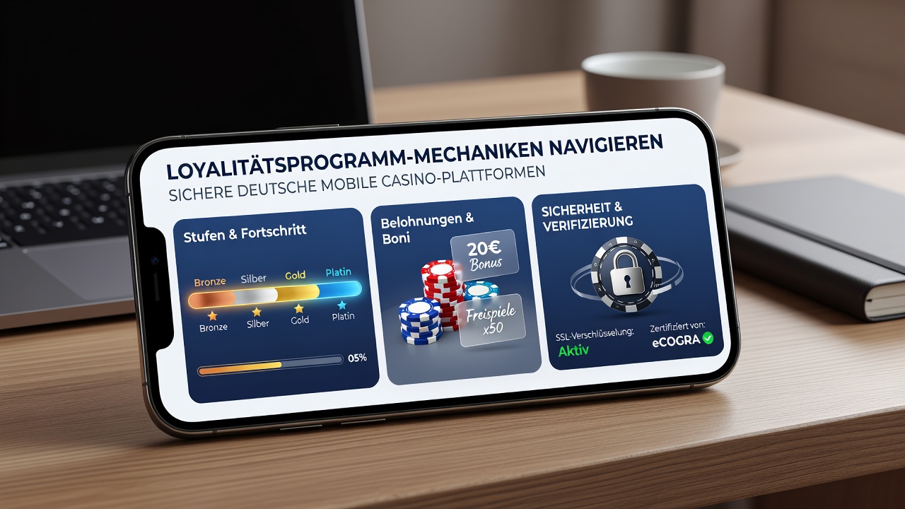 Darstellung von Einlösungsprozessen und Sicherheitschecks in mobilen Casino-Apps