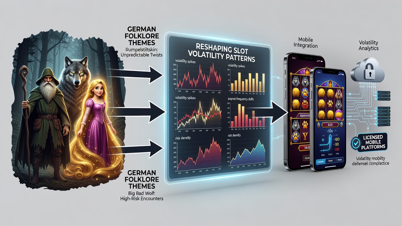 Grafische Darstellung von Volatilitätskurven in Slots mit deutschen Folklore-Symbolen auf mobilen Geräten